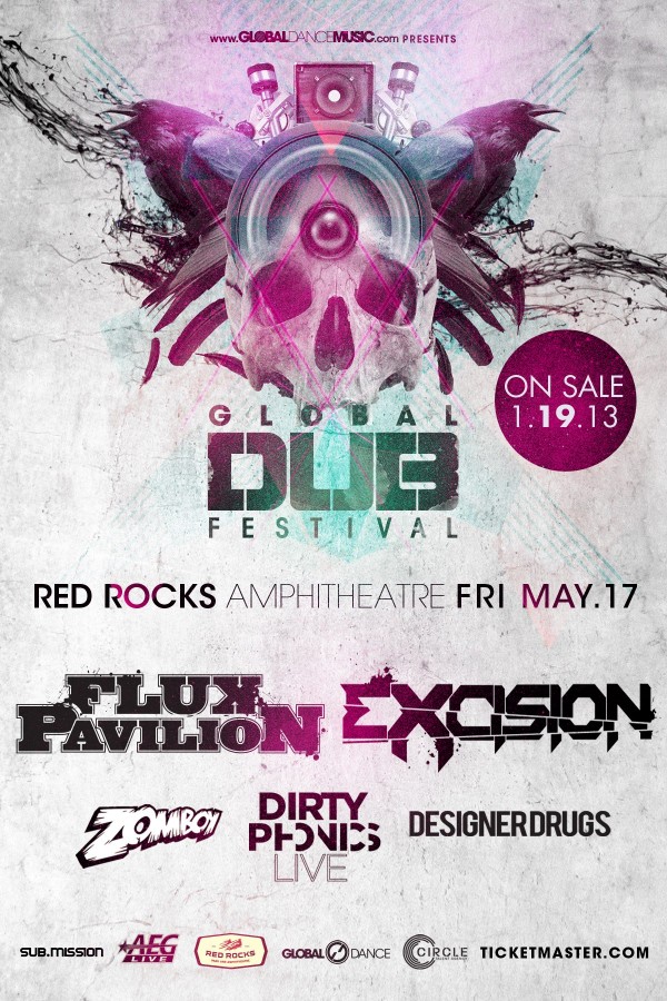 [Concert Preview] Global Dub Festival Red Rocks, Colorado The Music